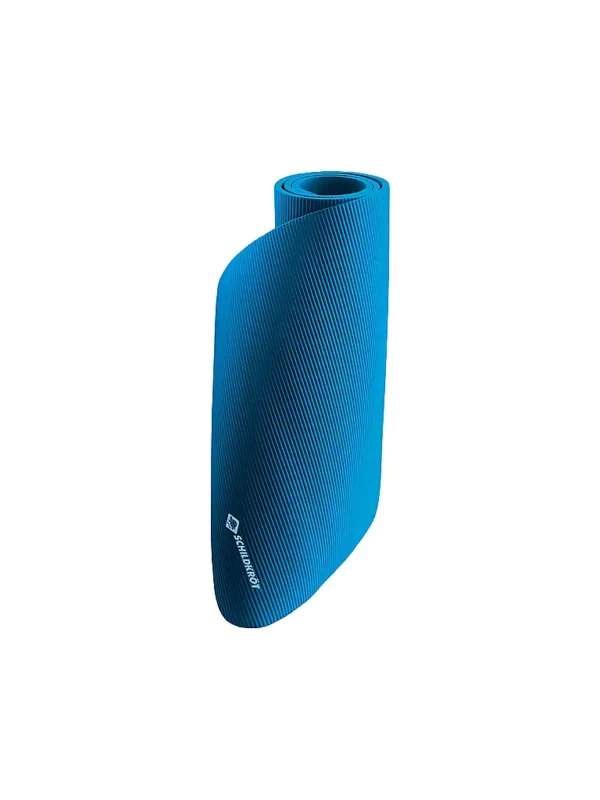 SCHILDKRÖT Fitnessmatte 10 mm, Blau, mit Tragegurt Solange Der Vorrat Reicht