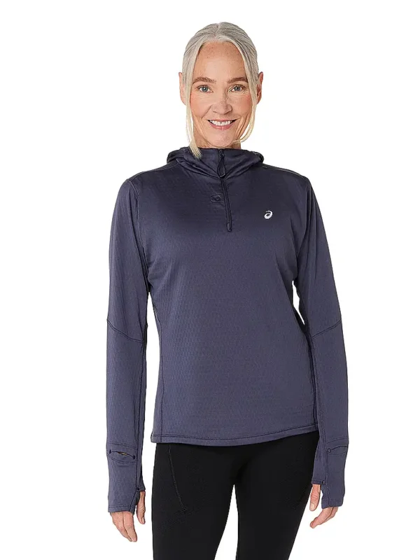 Sichere Zahlung ASICSDamen Laufshirt Road Winter Hoodie