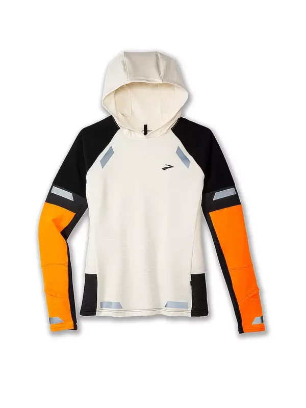 BROOKSDamen Laufhoodie Run Visible Thermal 2.0 Knallerangebot