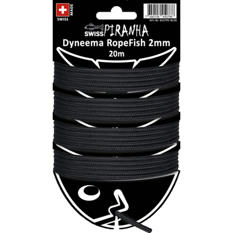 Preis Gesenkt SwissPiranha Dyneema RopeFish 20 m - Schnur