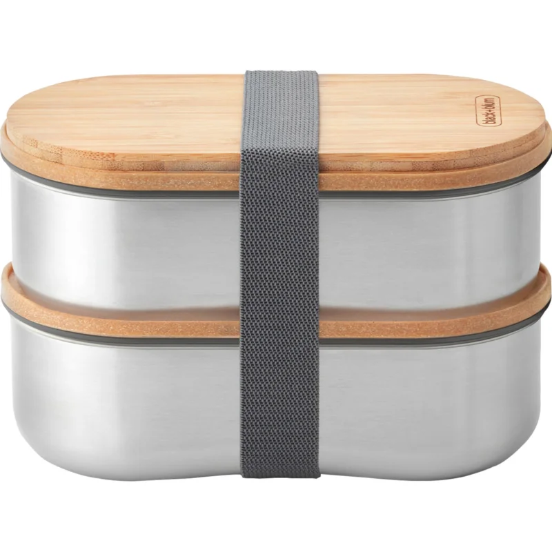 Markenware black+blum Stainless Steel Bento Box - Proviantdose