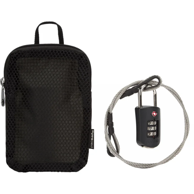 pacsafe Prosafe 1000 Combination - Schloss mit Stahlseil Kracherpreis