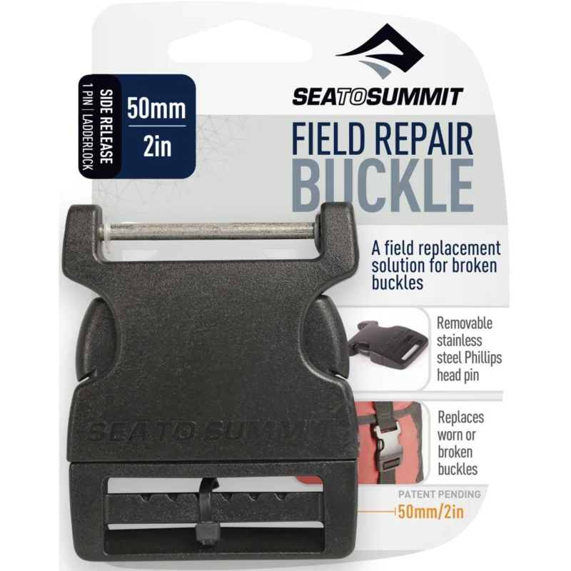 Heißes Angebot Sea to Summit Field Repair Buckle Side Release 1 Pin 50 mm - Gurtschnalle