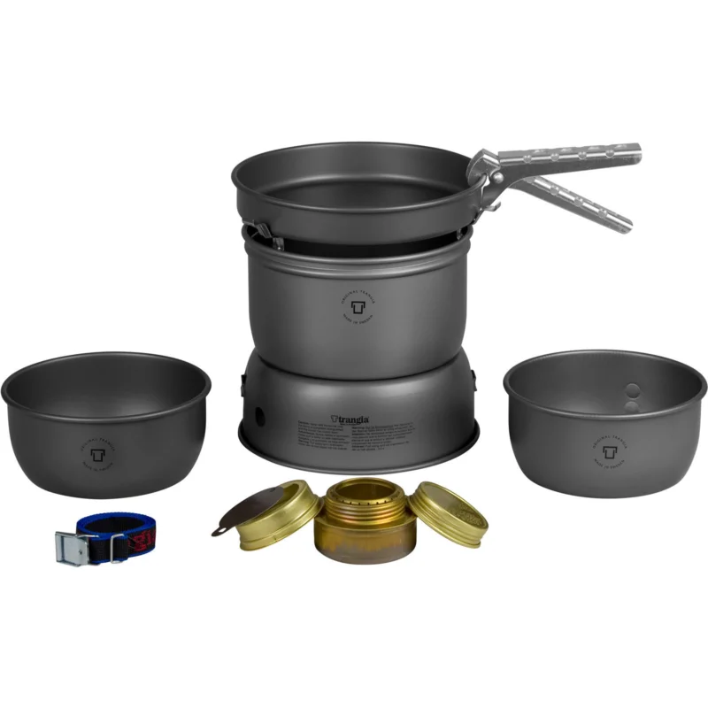 Zertifiziert Trangia Sturmkocher Set klein 27-1 HA Spiritus - ohne Wasserkessel