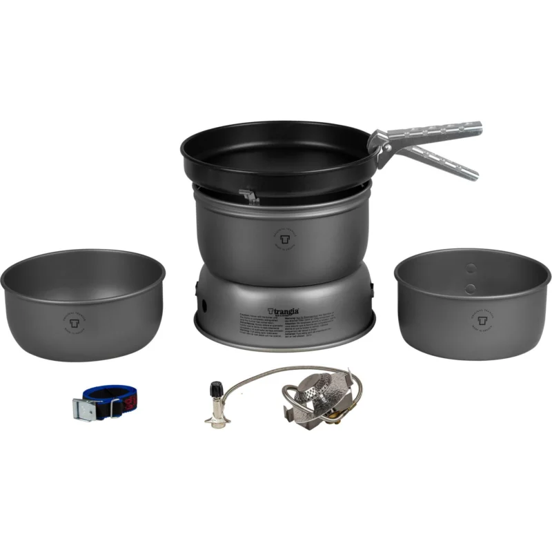 Heißes Angebot Trangia Sturmkocher Set groß 25-3 HA Gas - ohne Wasserkessel