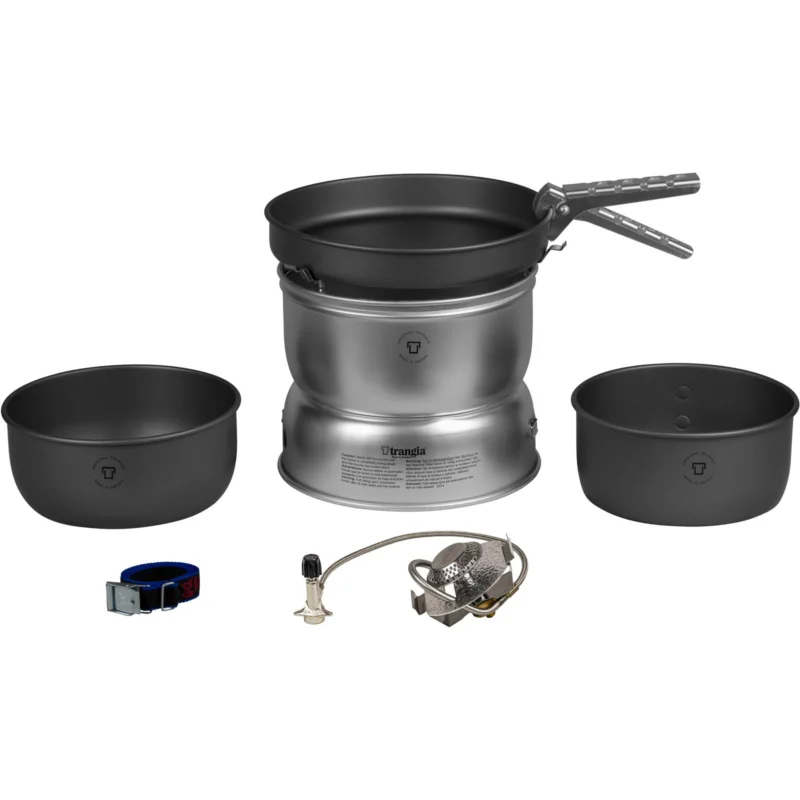 Echt Trangia Sturmkocher Set groß 25-7 UL-HA Gas - ohne Wasserkessel