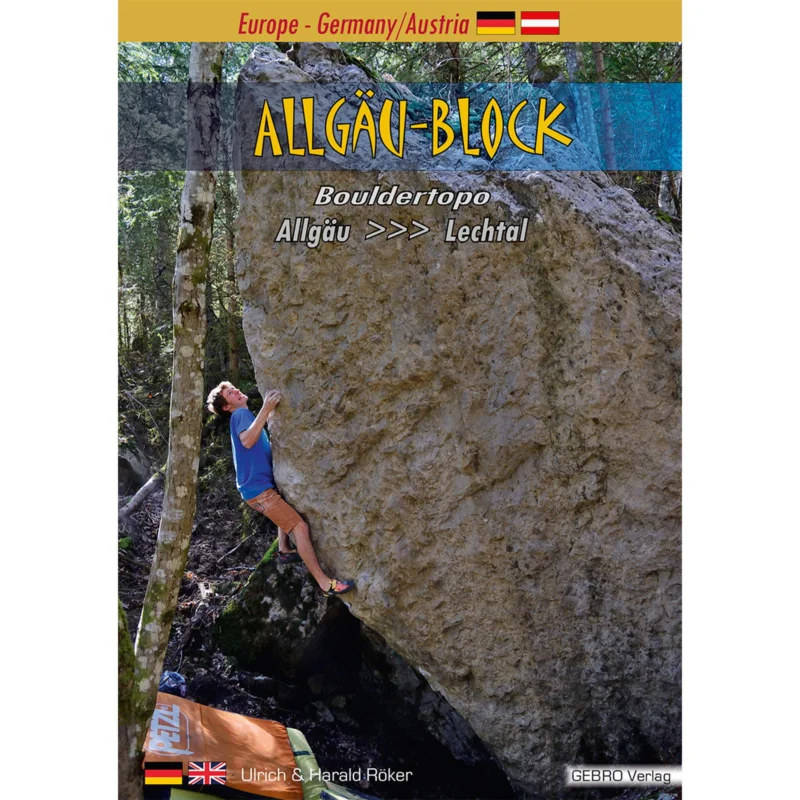 Gebro Verlag Allgäu Block - Bouldertopo Kracherpreis