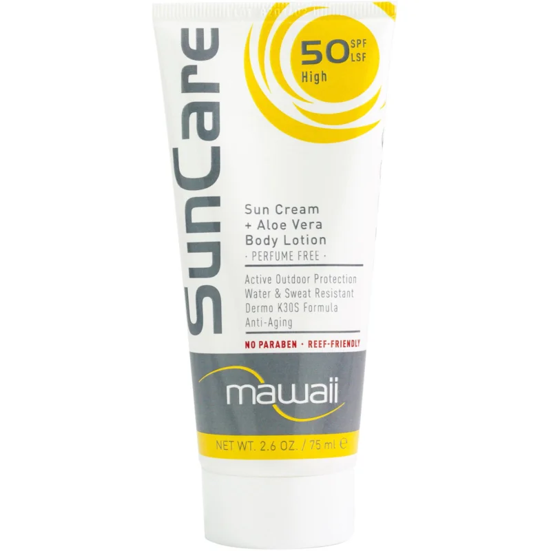 Solange Der Vorrat Reicht mawaii SunCare SPF 50 - 75 ml - Sonnenschutz
