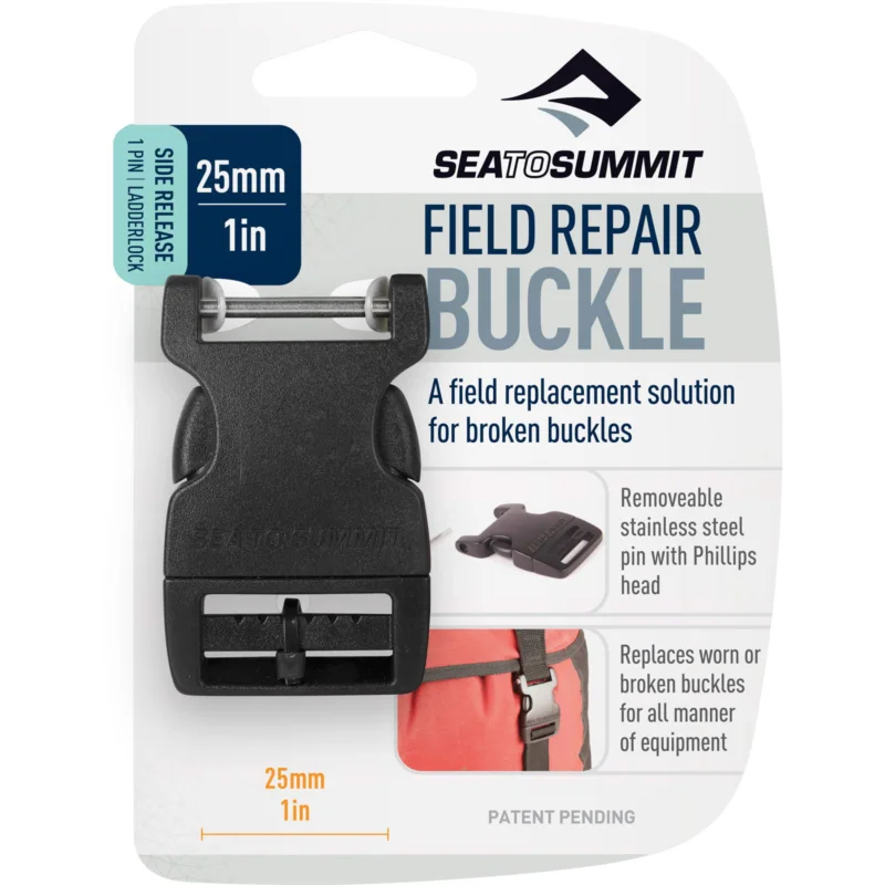Sea to Summit Field Repair Buckle Side Release 1 Pin 25 mm - Gurtschnalle Neuheit