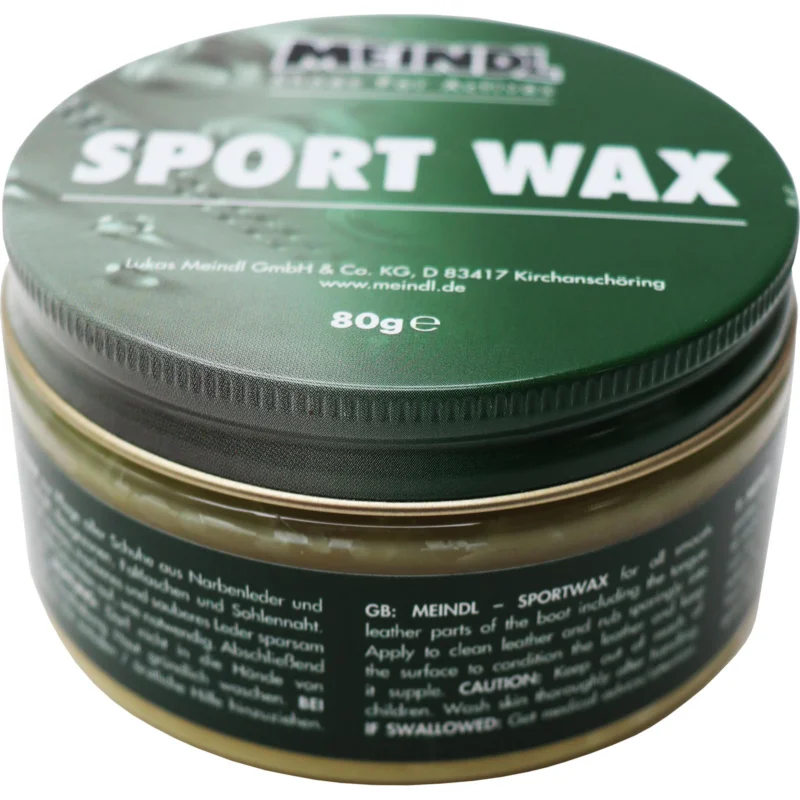 Preis Gesenkt Meindl Sportwax 80 g - Pflegewachs für Leder-Schuhe