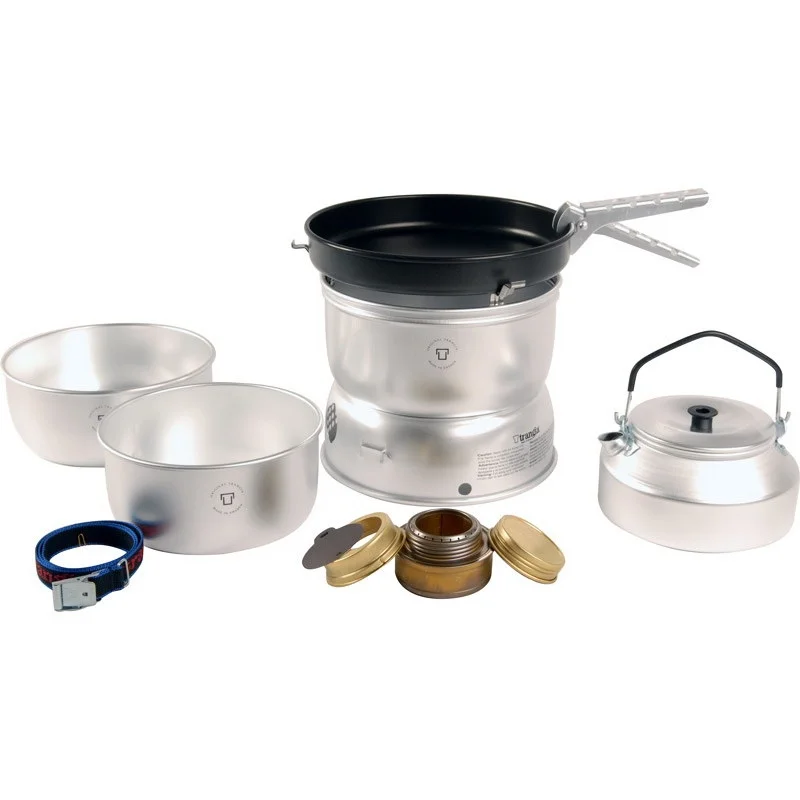 Preisreduziert Trangia Sturmkocher Set groß 25-4 UL Spiritus - mit Wasserkessel