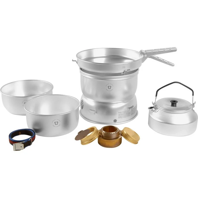 Bestseller Trangia Sturmkocher Set groß 25-2 UL Spiritus - mit Wasserkessel