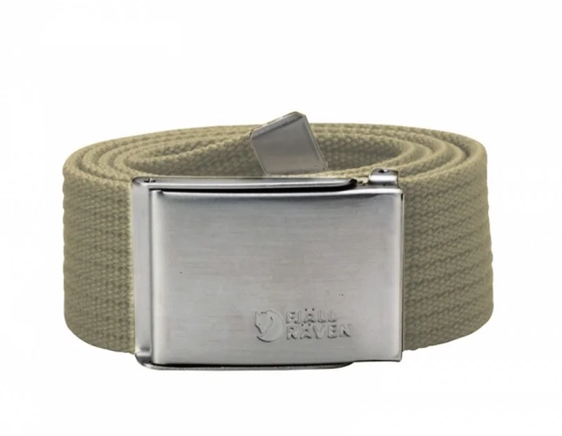 Nur Heute Fjällräven Canvas Belt Gürtel Stoffgürtel light khaki