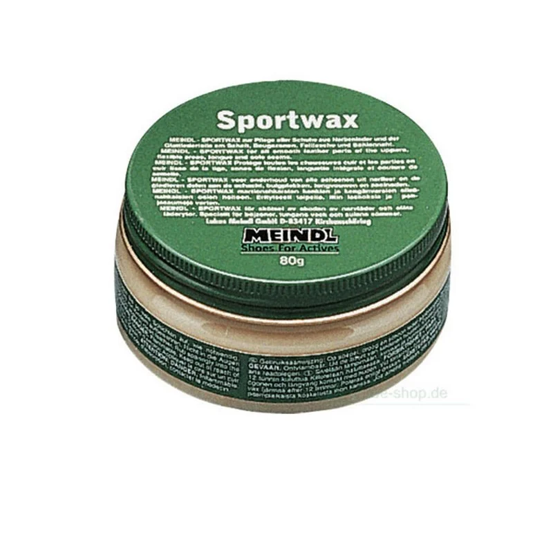 Meindl Sportwax 80 g Schuhpflege Lederwachs neutral Dose Kracherpreis