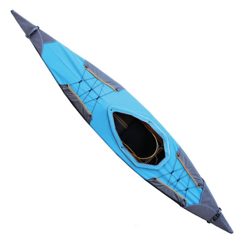 Aktuell Pakboats Spritzdecke Solo Verdeck für 1er Puffin Saco blau-gelb