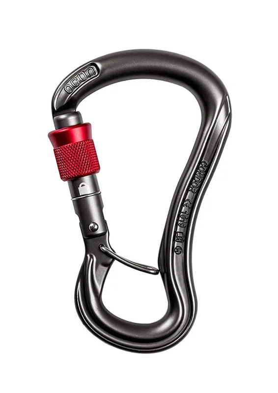 Direktkauf Ocun Condor HMS Screw Karabiner red