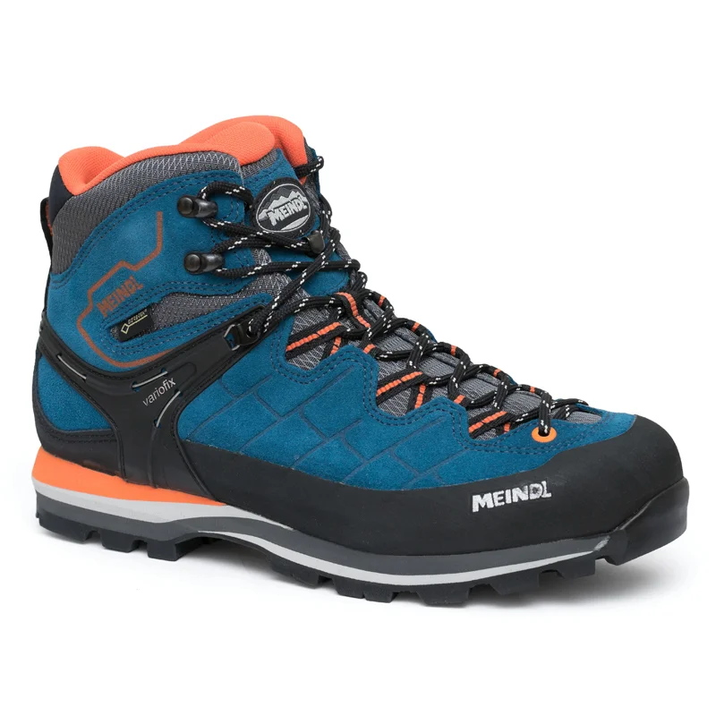 Schnäppchen Meindl Litepeak GTX Herren Wanderschuh Trekkingschuh blau-orange