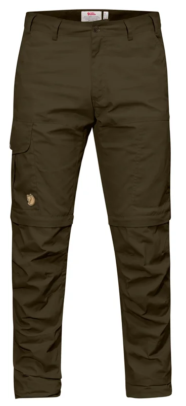 Fjällräven Karl Pro Zip-Off Trousers Herren Freizeit und Outdoor Hose dark olive Billig