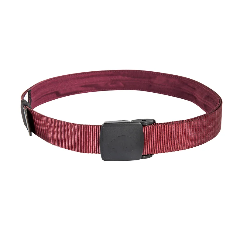 Preisreduziert Tatonka Travel Waistbelt 3 cm Gürtel mit Geldfach bordeaux red