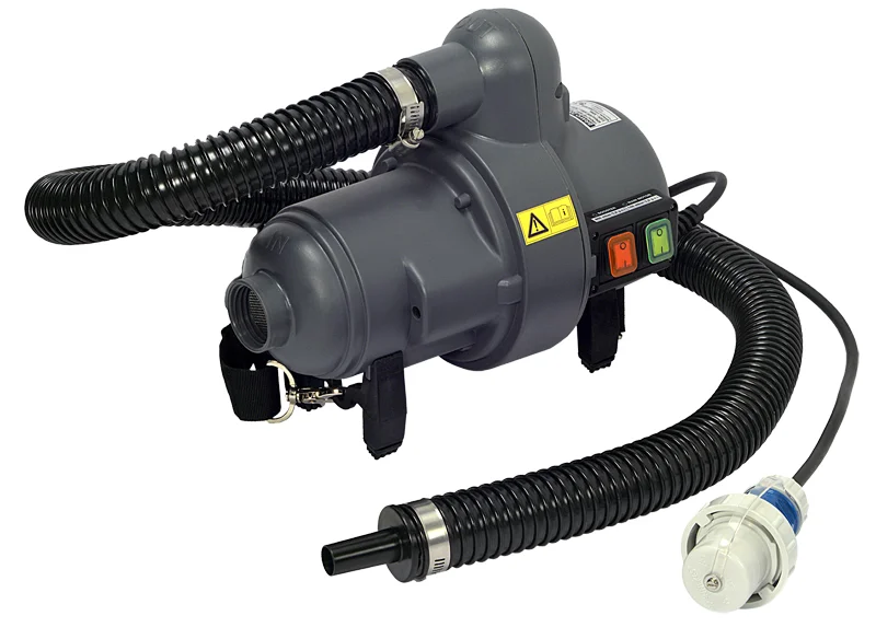 Zertifiziert Bravo GE-230-2000 Military 230V starke Elektropumpe für Schlauchboote, Kites etc.