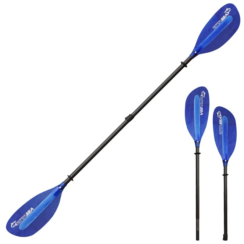 ExtaSea Pro-XL Carbon Vario Doppelpaddel | 220-240cm | 2-teilig | dark blue Super-Preis