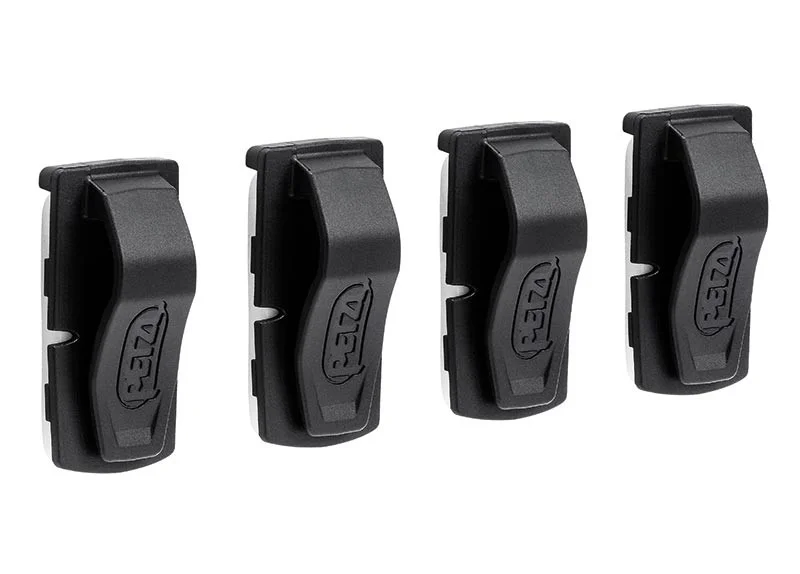 Petzl Klebeclip zum Befestigen einer Petzl Stirnlampe an Helmen Sichere Zahlung