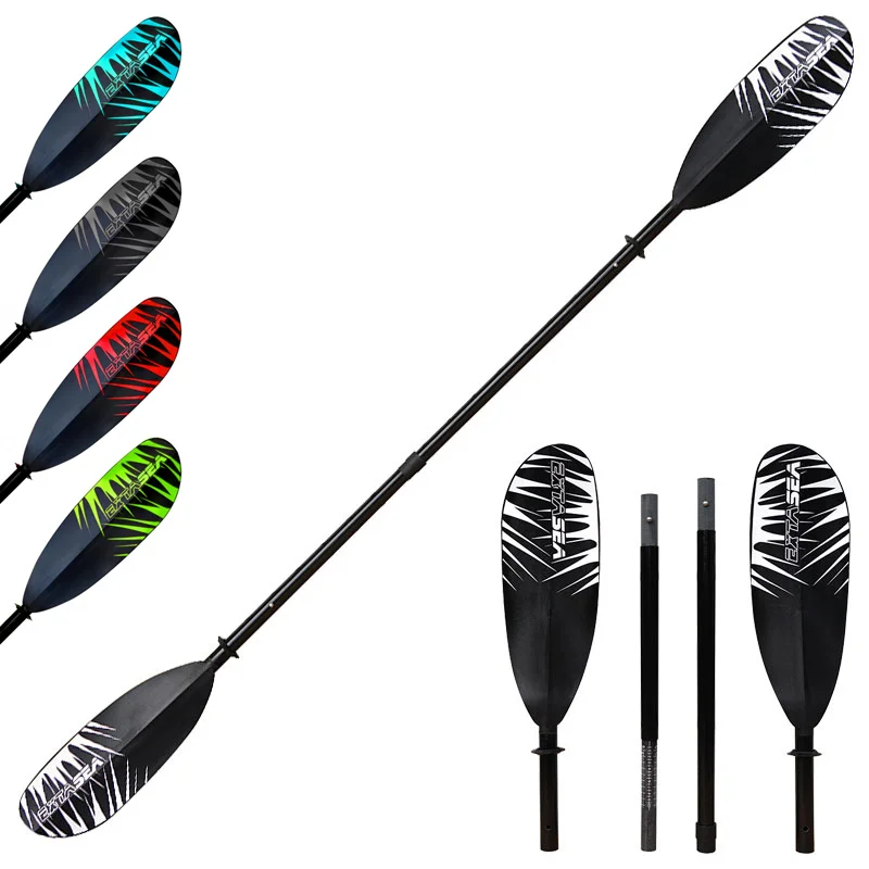 ExtaSea Safari Fiberglas Vario Doppelpaddel Kajak Paddel 4-teilig Nur Heute