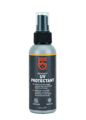 GEARAID Revivex UV Schutz 120ml Sonnenschutz Witterungspflege für Boote Kanus Zelte etc. Nur Für Kurze Zeit