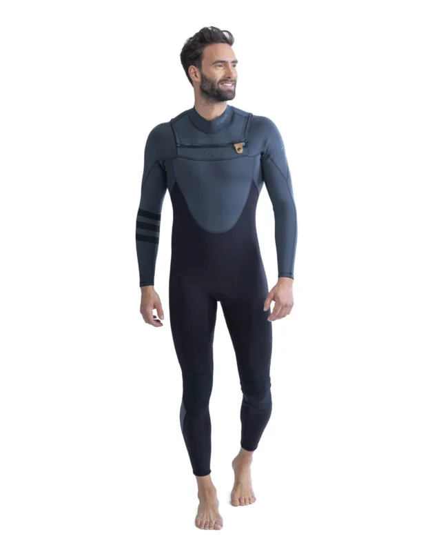 Sonderaktion Jobe Perth 3/2mm Neoprenanzug Chestzip Fullsuit Herren grau
