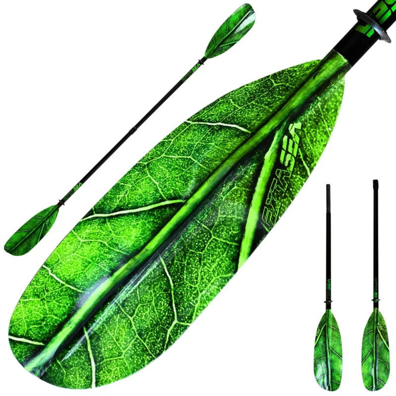 ExtaSea Leaf Vario Fiberglas Doppelpaddel Kajak Paddel 2-teilig inkl. Tasche Neu Im Sortiment