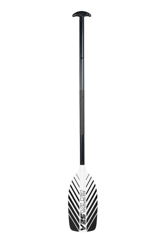 ExtaSea Allround Kanu Stechpaddel Alu 2-teilig black and white Versand Am Gleichen Tag