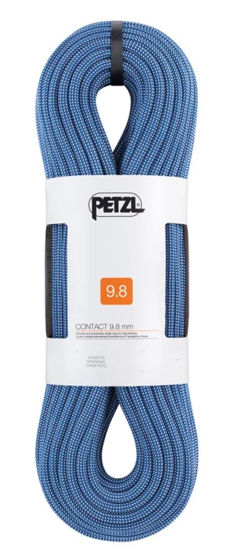 Preiswert Petzl Contact 9,8mm Einfachseil 70m Kletterseil zum Sportklettern blau