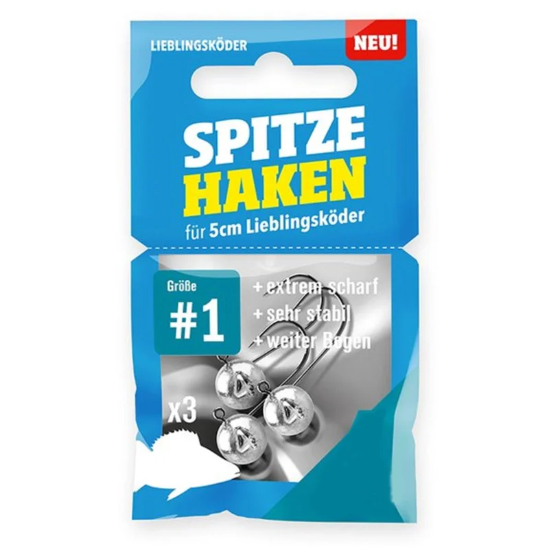 Lieblingsköder Spitze Haken #1 4g Jigheads Top-Angebot