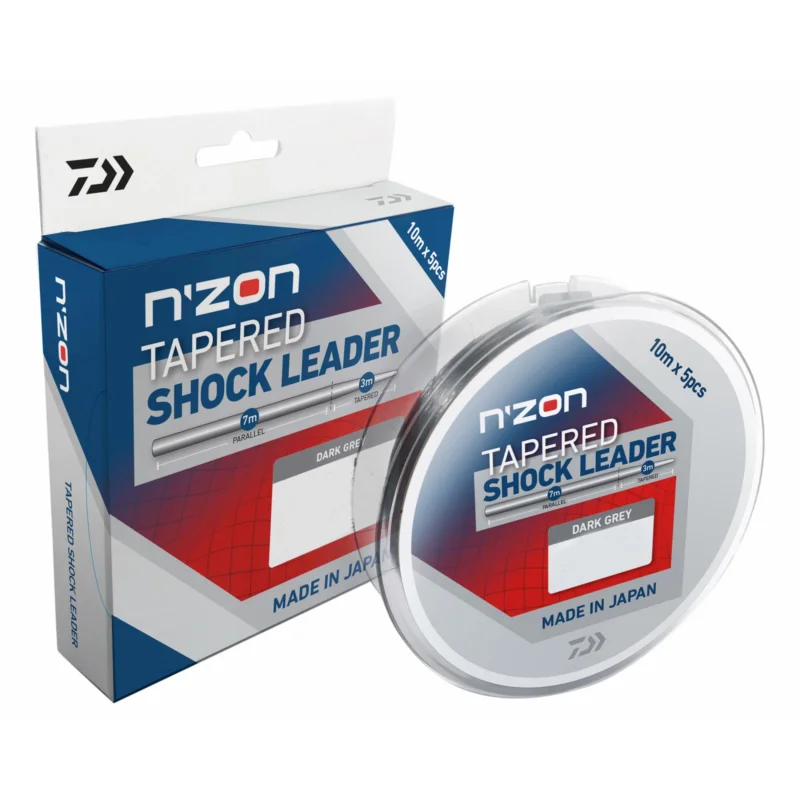 Daiwa N´ZON Tarped Shock Leader 0.22-0.30 mm Feeder-Schlagschnur Super-Preis
