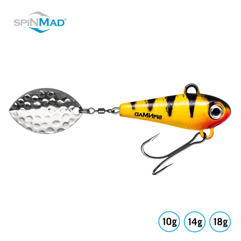 SpinMad Originals Lemon Tiger 14,0g Jig Spinner Sonderaktion