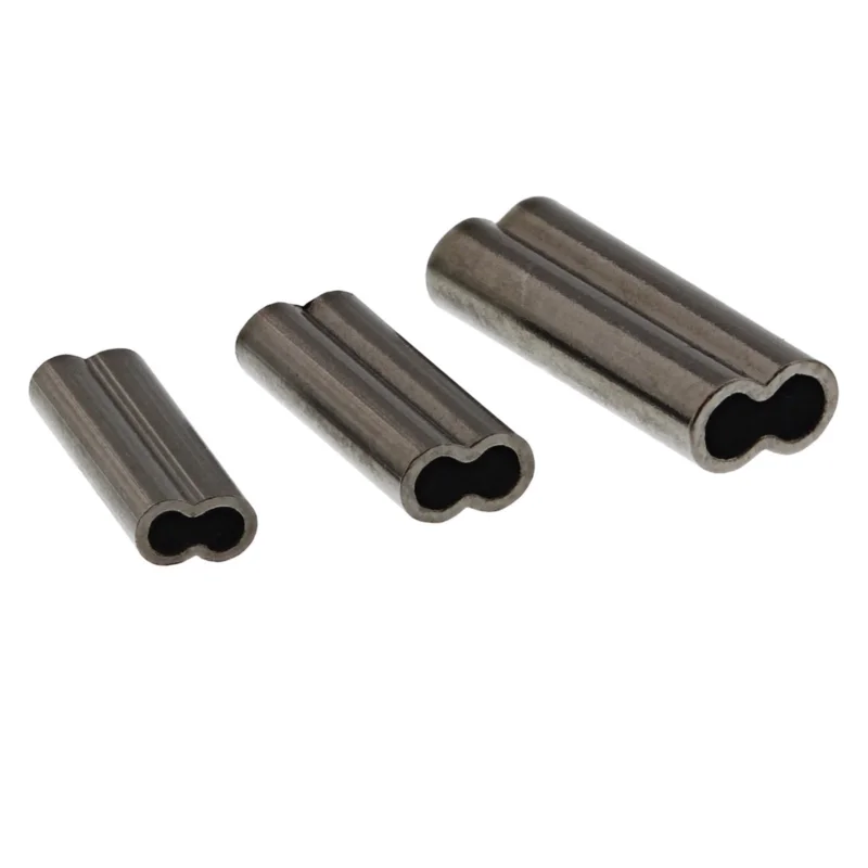 Westin Double Wire Crimp Ø1mm Black Nickel 20pcs Klemmhülsen Sale