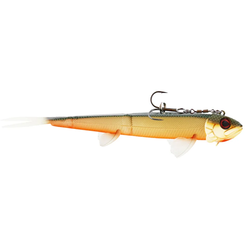Westin Twinteez Pelagic V-Tail R'N'R 21cm 70g Hot Olive Vertikal-Gummifisch Highlight
