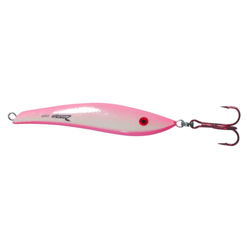 Rabatt Aquantic Lotic Pilk 100g Perlmutt/Pink UV Norwegen Pilker
