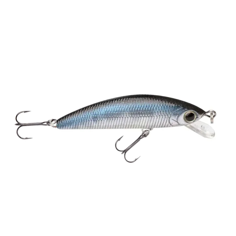Lucky Craft Humpback Minnow 50 SP Aurora Black Wobbler Garantierte Lieferung