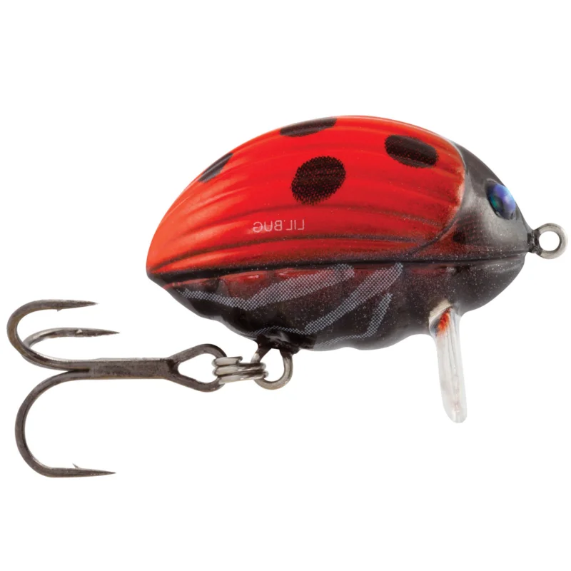 Salmo Lil Bug Floating Crankbait 2cm Ladybird Wobbler Versand Am Gleichen Tag