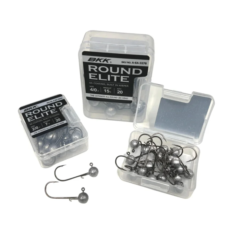BKK Round Elite-Classic Bait Keeper Big Pack 20Stk. 15g 4/0# Jigkopf Kracherpreis