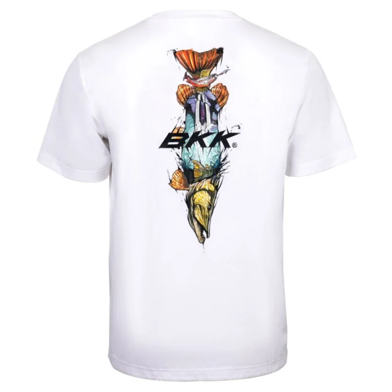 BKK Short Sleeve Casual Shirt - Brand Values Pike - White Gr. XL T-Shirt Schneller Versand