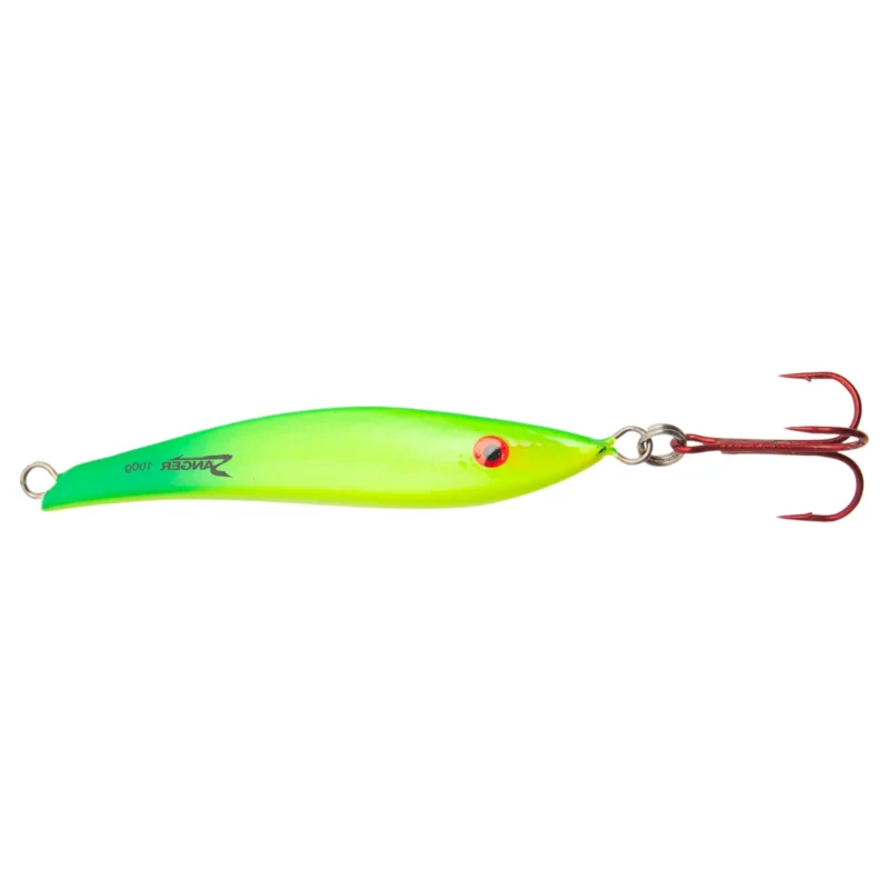 Aquantic Lotic Pilk 80g Green/Chartreuse UV Norwegen Pilker Meistverkauft