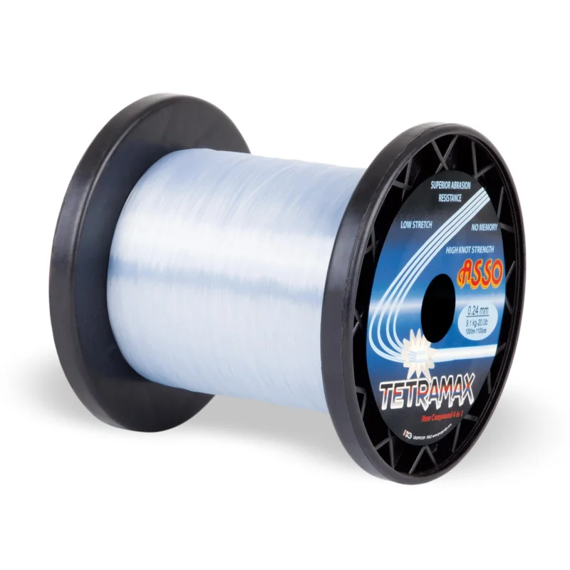 Heißes Angebot ASSO Tetramax Mono 3000m 0,18mm 2,70kg Blue Monofile Angelschnur