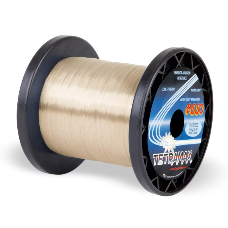 Direkt Vom Hersteller ASSO Tetramax Mono 3000m 0,16mm 2,20kg Gold Monofile Angelschnur