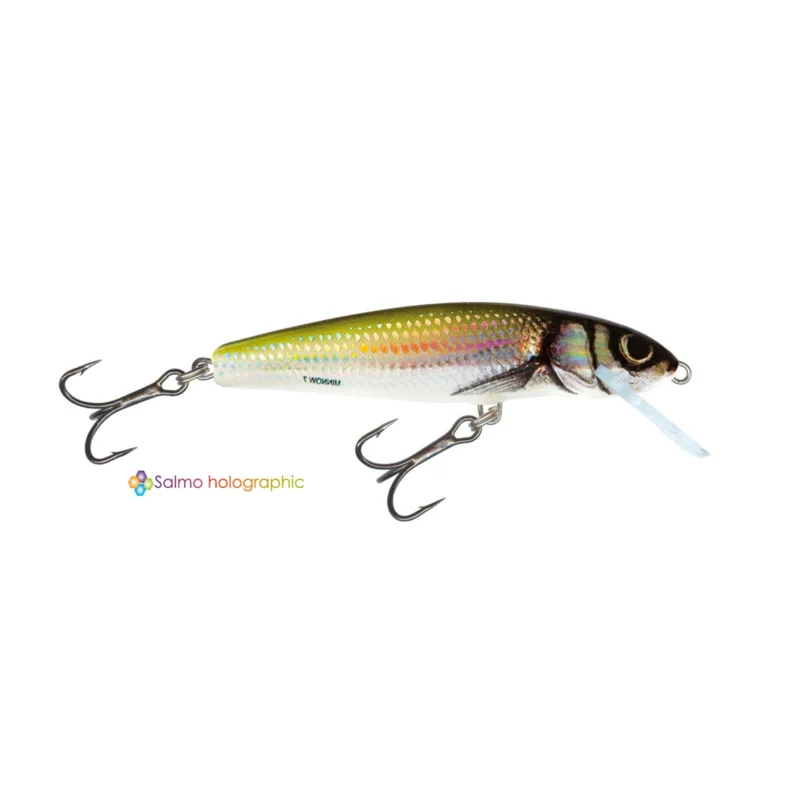 Salmo Minnow 5cm F Holo Bleak Wobbler Preisknaller