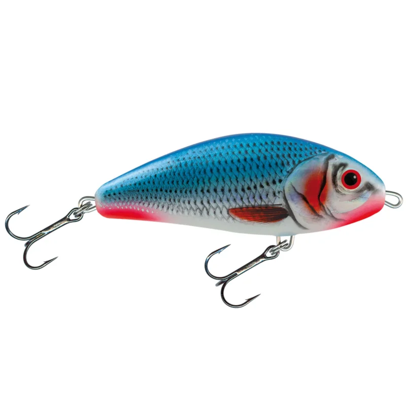 Top-Preis Salmo Fatso Floating 10cm Bleeding Blue Shad Wobbler