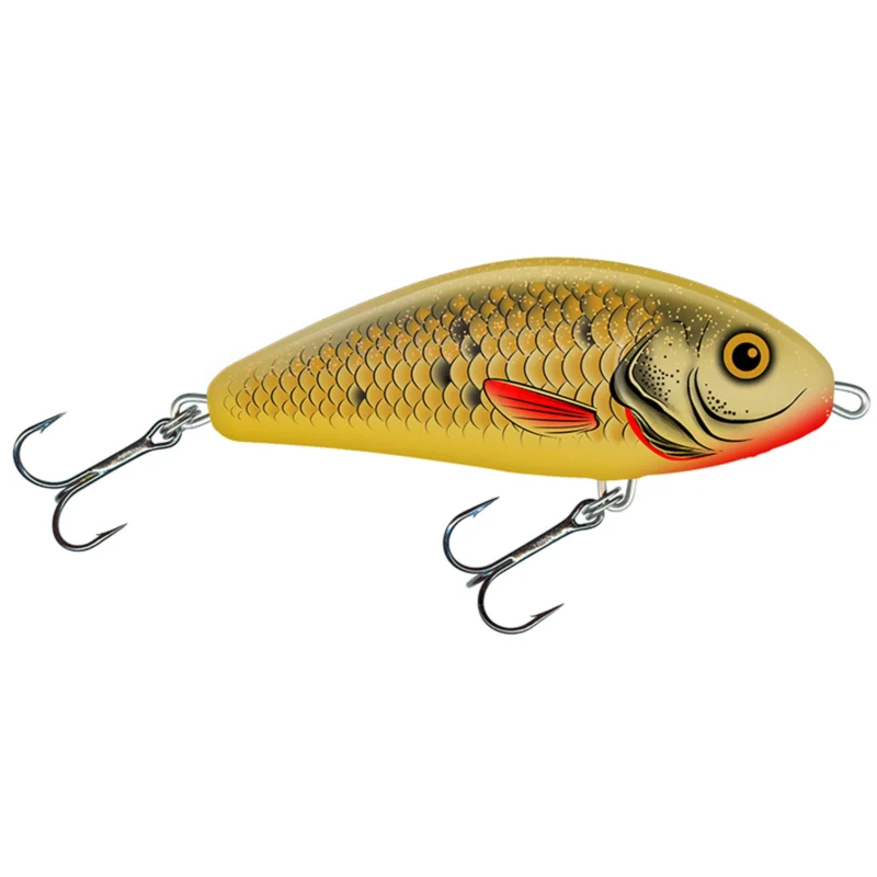 Salmo Fatso Sinking 10cm Golden Bait Wobbler Preis Gesenkt