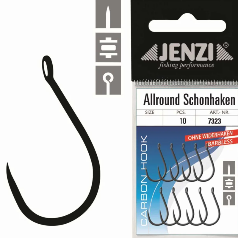 Jenzi Allround Schonhaken mit Öhr #10 lose Solange Der Vorrat Reicht