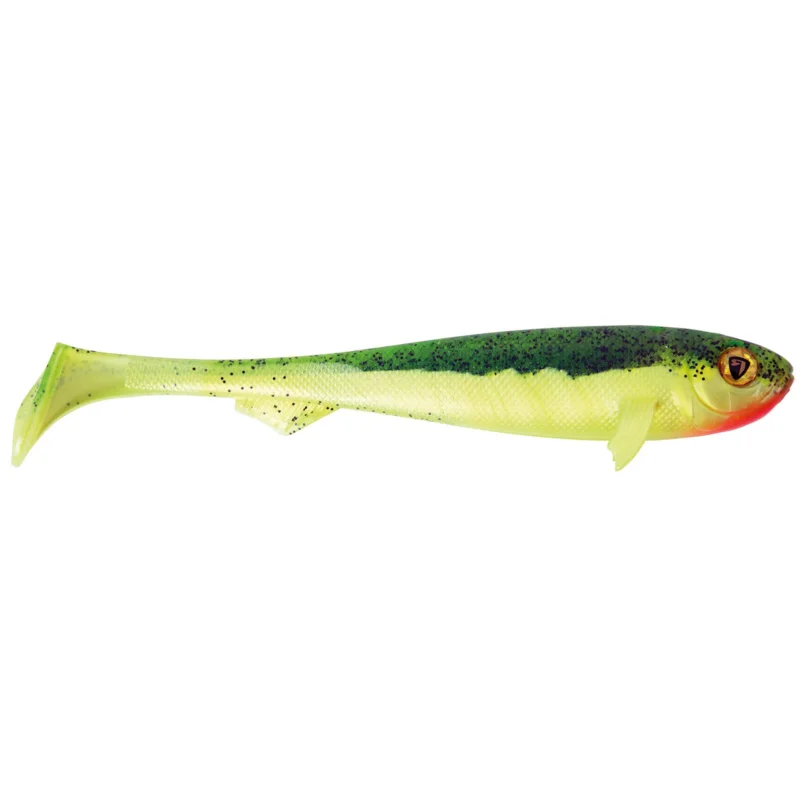 Fox Rage Super Slick Shad UV 23cm Lemontiger Gummifisch Geprüft